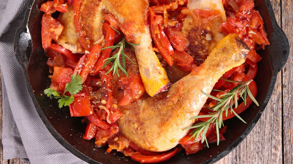 Poulet basquaise