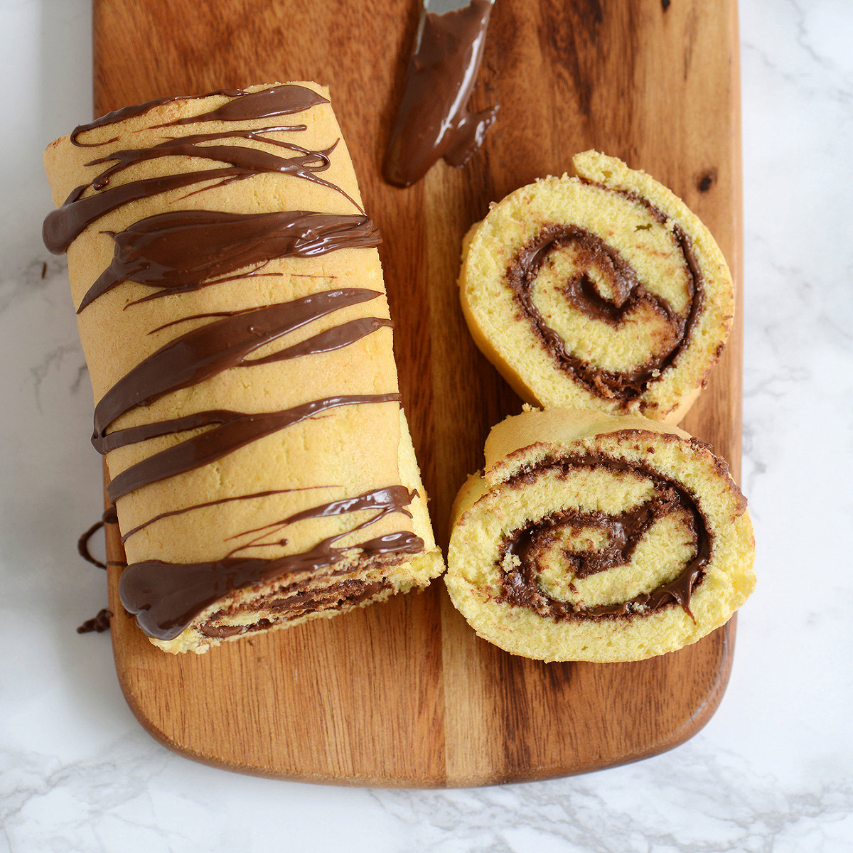 Roulé au nutella