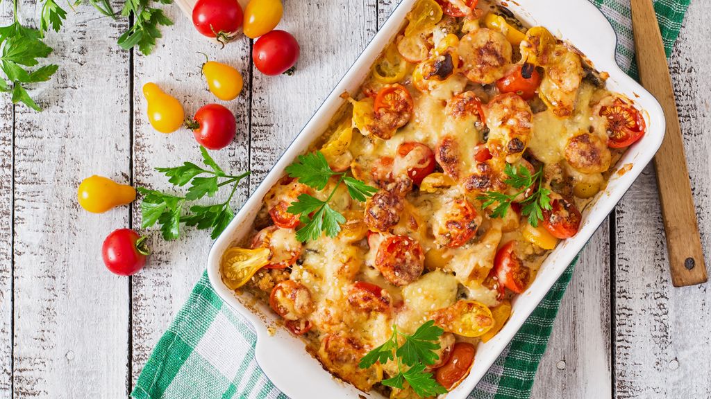 gratin de légumes léger