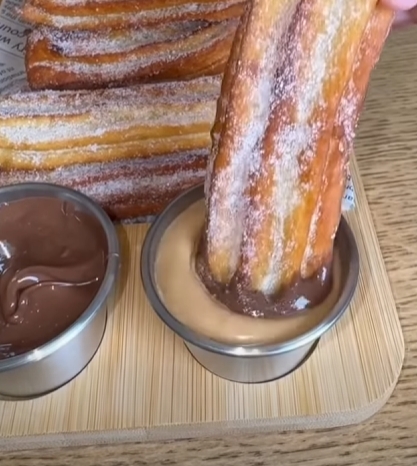 Churros croustillants et moelleux